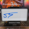 Shaquille O’Neal 1/1 Wild Card Metallix Live Autograph