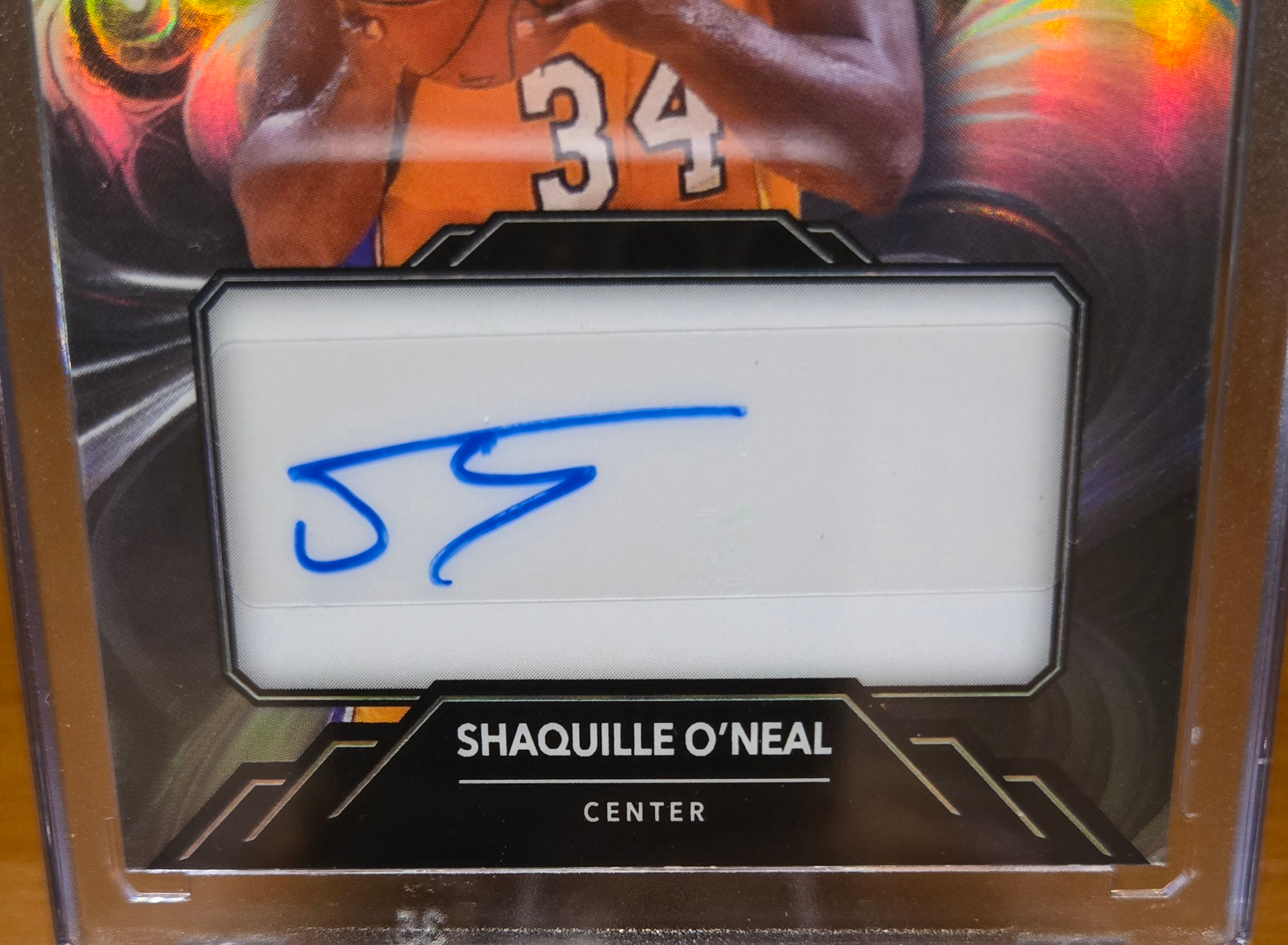 Shaquille O’Neal 1/1 Wild Card Metallix Live Autograph