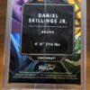 Daniel Skillings Jr. 1/1 Wild Card Metallix Live Autograph
