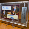 2022-23 Leaf Vivid Colorful Combos Autographed Pre-Production Proof – Pete Nance / Tyler Nickel Dual Auto