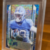 2021 Leaf Metal Draft Dazz Newsome Autographed Pre-Production Proof – Mojo Blue